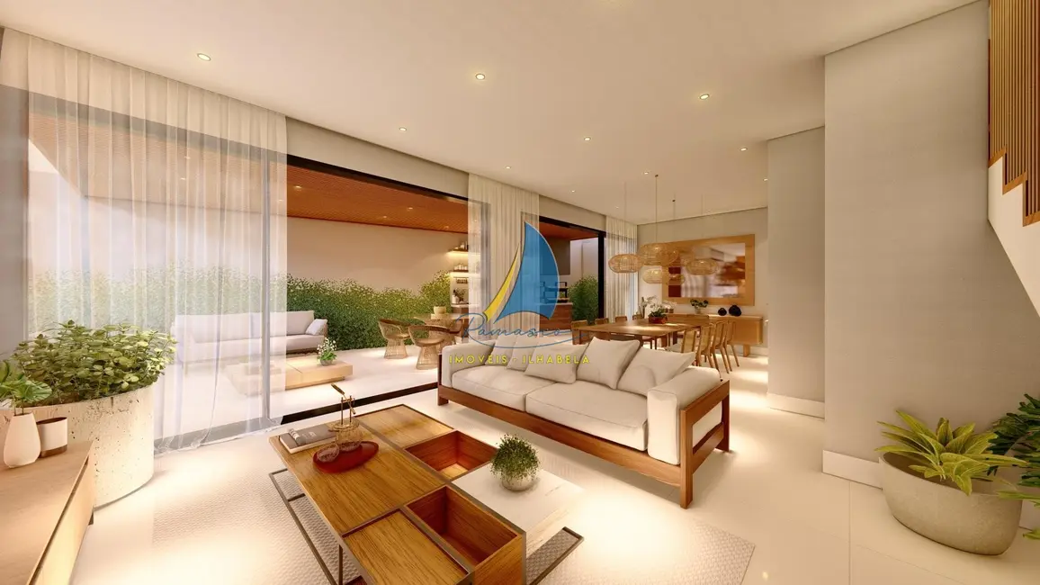 Foto 3 de Casa de Condomínio com 3 quartos à venda, 142m2 em Barra Velha, Ilhabela - SP