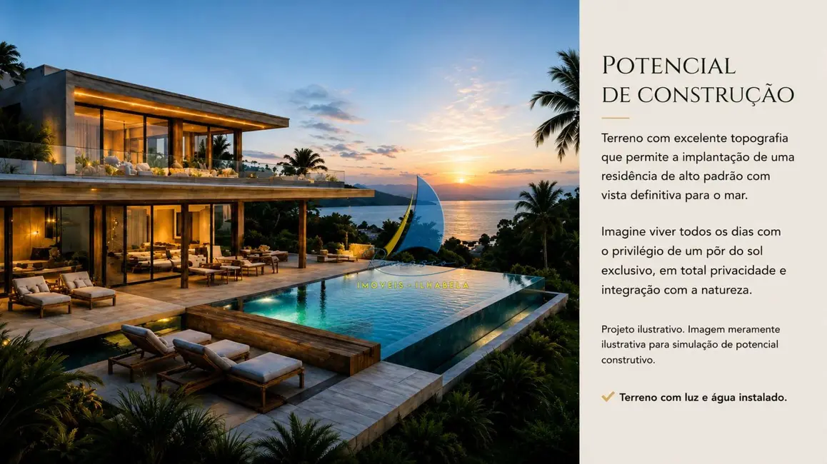 Foto 7 de Terreno / Lote à venda, 1069m2 em Ilhabela - SP