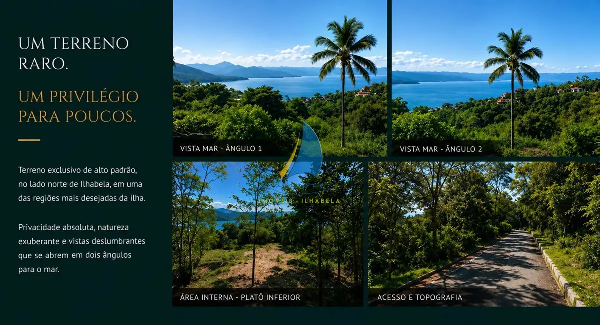 Foto 5 de Terreno / Lote à venda, 1069m2 em Ilhabela - SP