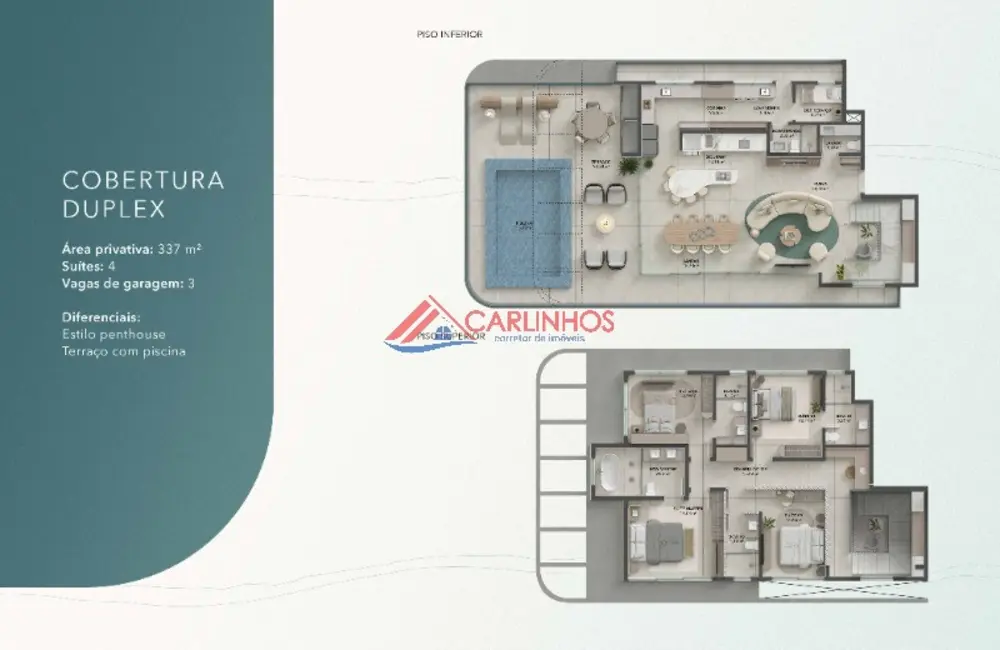 Foto 9 de Apartamento com 4 quartos à venda, 213m2 em Centro, Guaratuba - PR