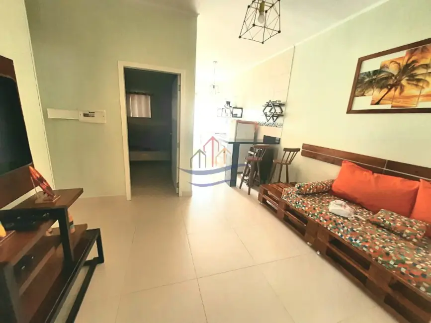 Foto 1 de Apartamento com 1 quarto à venda, 38m2 em Ubatuba - SP