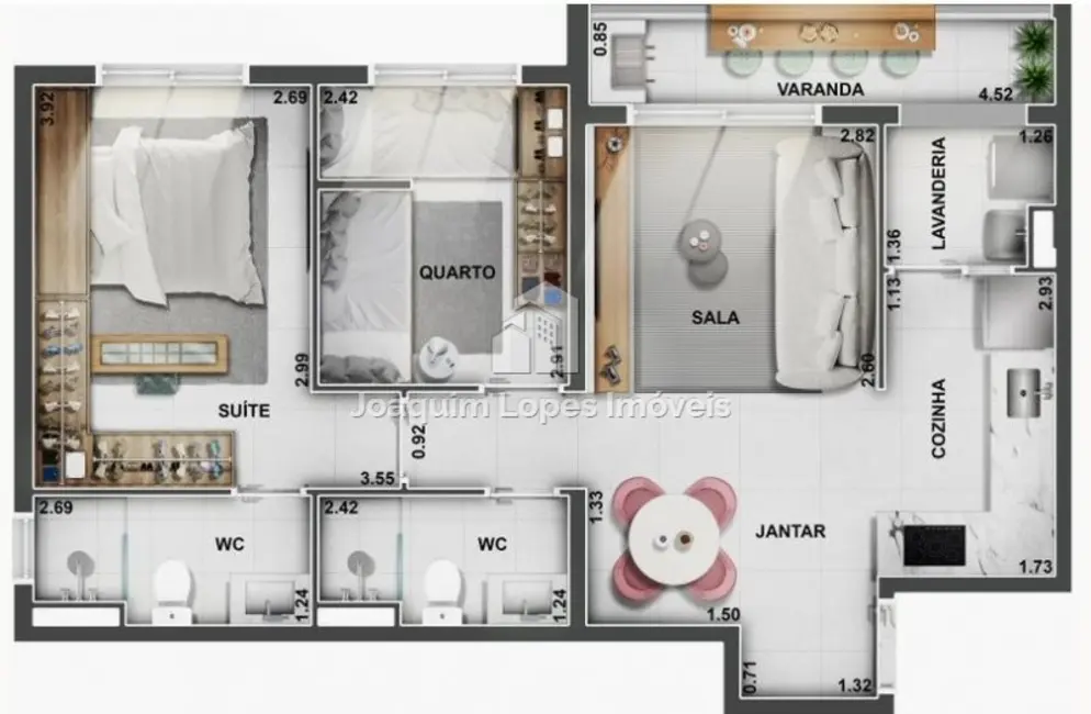 Apartamento com 1 quarto à venda, 43m2 em Vila Rosália, Guarulhos - SP - imagem 9 Foto 9 de Apartamento com 1 quarto à venda, 43m2 em Vila Rosália, Guarulhos - SP