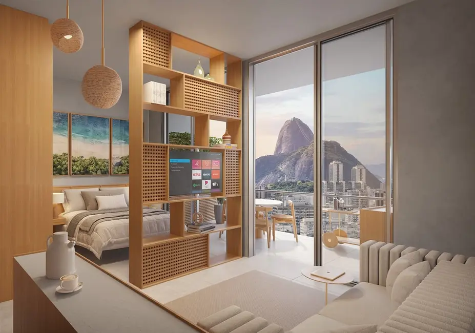 Apartamento com 1 quarto à venda, 33m2 em Humaitá, Rio De Janeiro - RJ - imagem 8 Foto 8 de Apartamento com 1 quarto à venda, 33m2 em Humaitá, Rio De Janeiro - RJ