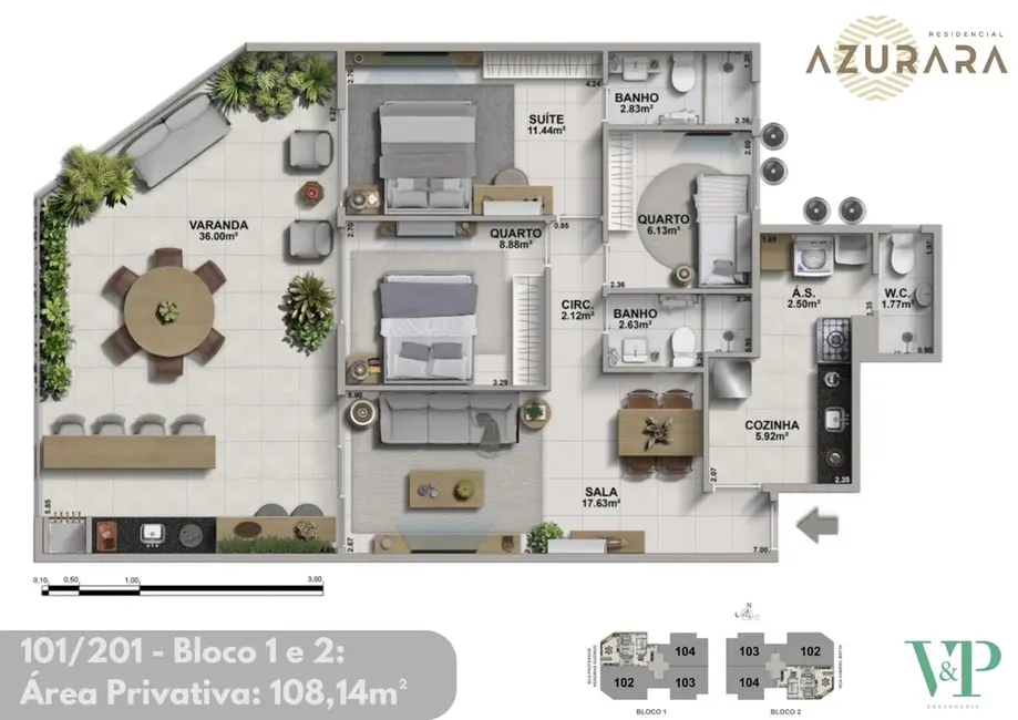 Foto 9 de Apartamento com 3 quartos à venda, 168m2 em Recreio dos Bandeirantes, Rio De Janeiro - RJ