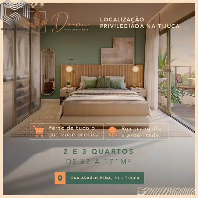 Foto 2 de Apartamento com 2 quartos à venda, 64m2 em Tijuca, Rio De Janeiro - RJ