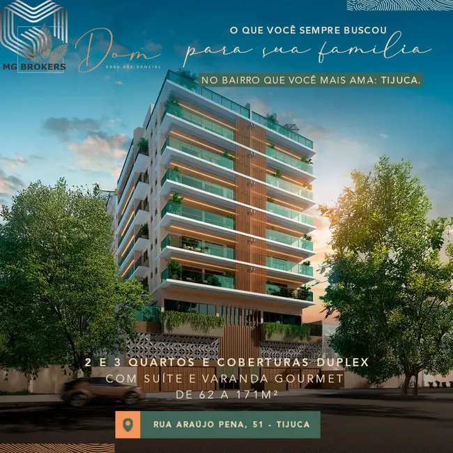 Foto 1 de Apartamento com 2 quartos à venda, 64m2 em Tijuca, Rio De Janeiro - RJ