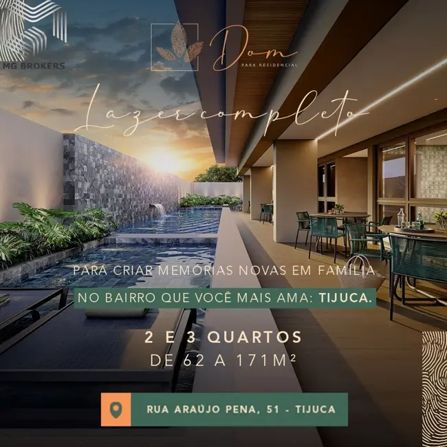 Foto 3 de Apartamento com 2 quartos à venda, 64m2 em Tijuca, Rio De Janeiro - RJ