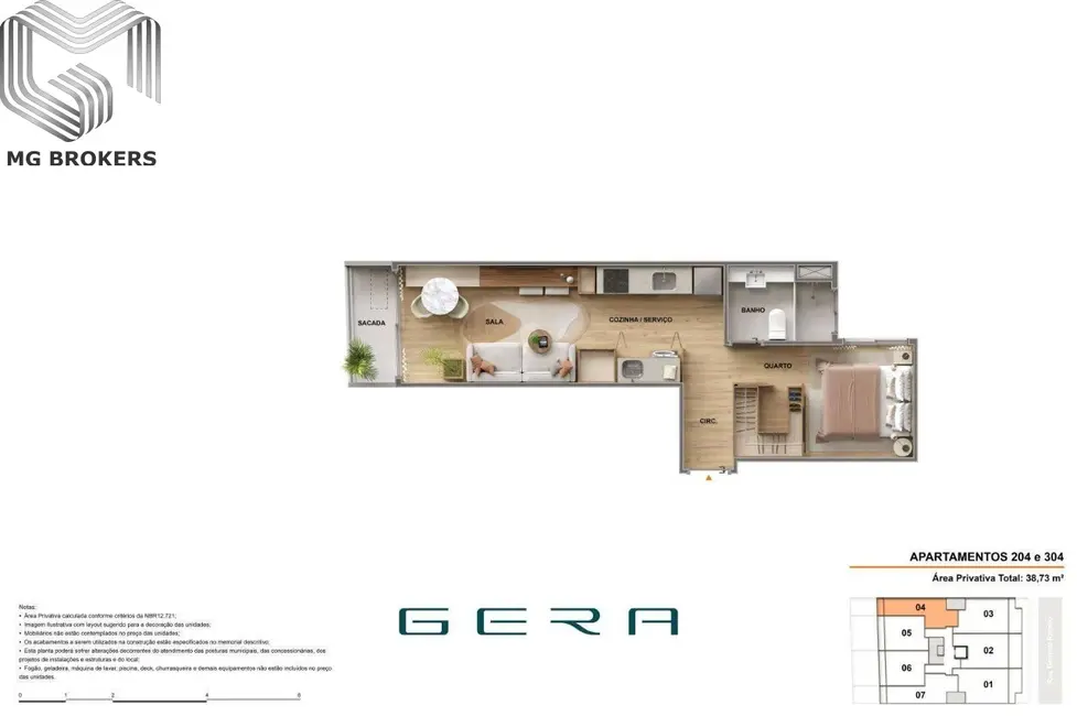 Apartamento com 1 quarto à venda, 38m2 em Gávea, Rio De Janeiro - RJ - imagem 8 Foto 8 de Apartamento com 1 quarto à venda, 38m2 em Gávea, Rio De Janeiro - RJ