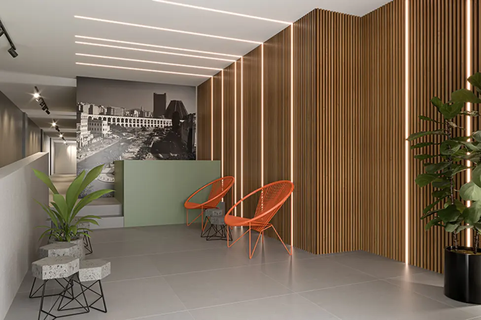 Apartamento com 1 quarto à venda, 36m2 em Centro, Rio De Janeiro - RJ - imagem 3 Foto 3 de Apartamento com 1 quarto à venda, 36m2 em Centro, Rio De Janeiro - RJ