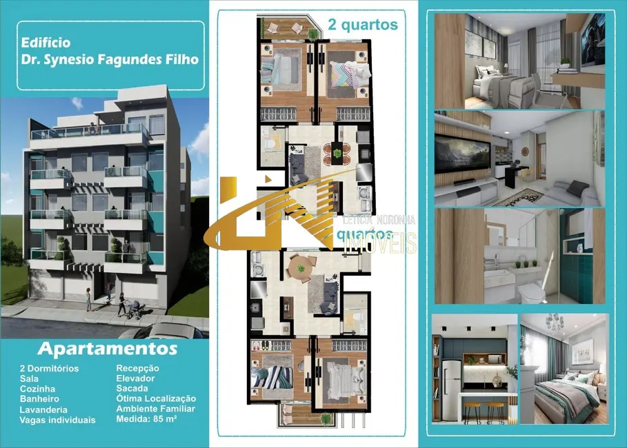 Foto 2 de Apartamento com 2 quartos à venda, 70m2 em Sao Lourenco - MG