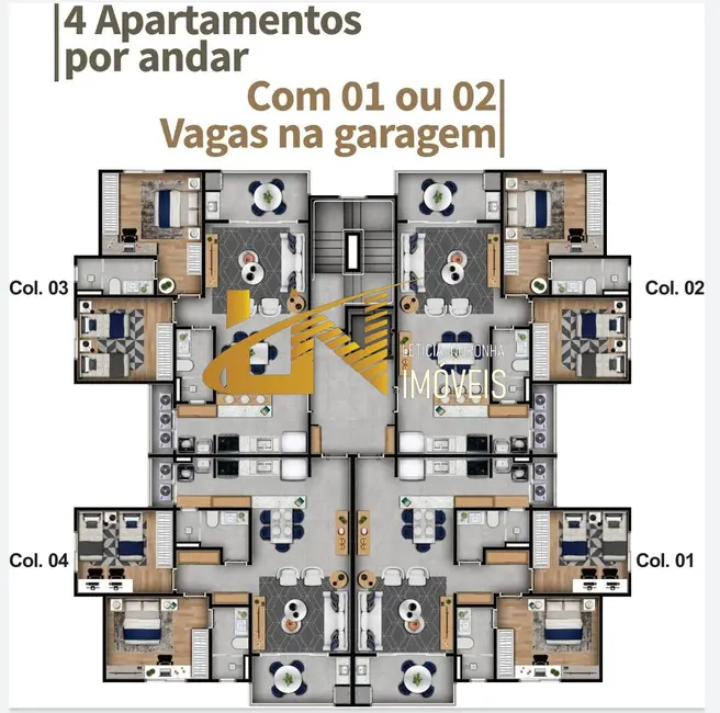 Foto 3 de Apartamento com 2 quartos à venda, 77m2 em Sao Lourenco - MG