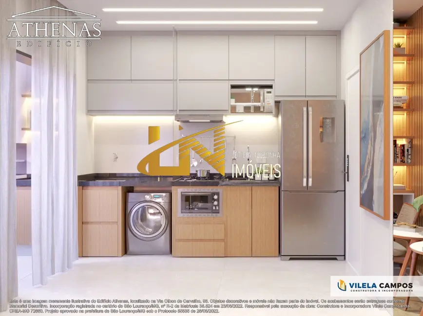 Apartamento com 1 quarto à venda, 37m2 em Centro, Sao Lourenco - MG - imagem 4 Foto 4 de Apartamento com 1 quarto à venda, 37m2 em Centro, Sao Lourenco - MG