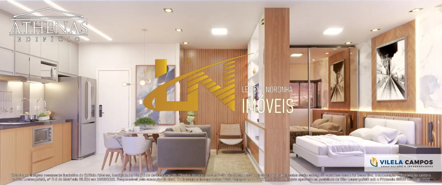 Apartamento com 1 quarto à venda, 37m2 em Centro, Sao Lourenco - MG - imagem 7 Foto 7 de Apartamento com 1 quarto à venda, 37m2 em Centro, Sao Lourenco - MG