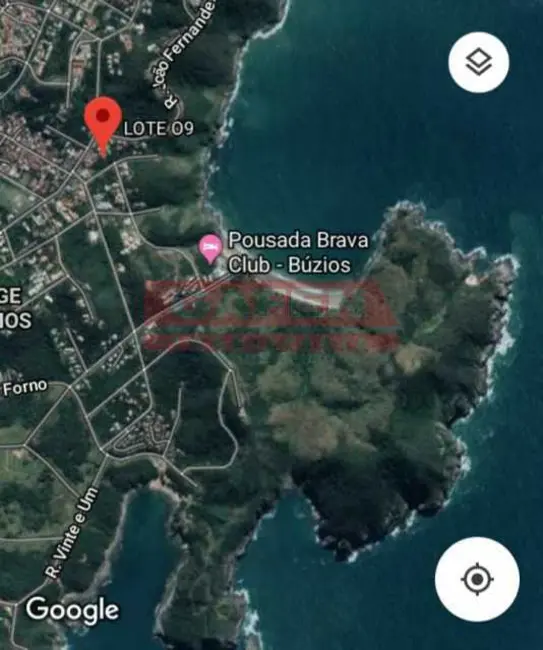 Foto 2 de Terreno / Lote à venda, 1071m2 em Armacao Dos Buzios - RJ