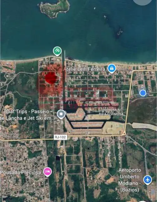 Foto 1 de Terreno / Lote à venda, 802m2 em Armacao Dos Buzios - RJ