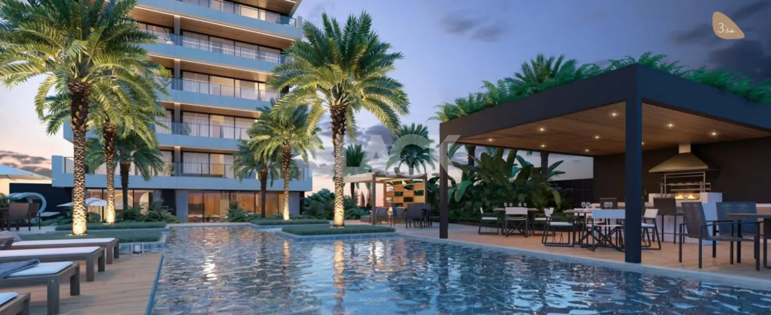 Foto 3 de Apartamento com 4 quartos à venda, 207m2 em Torres - RS