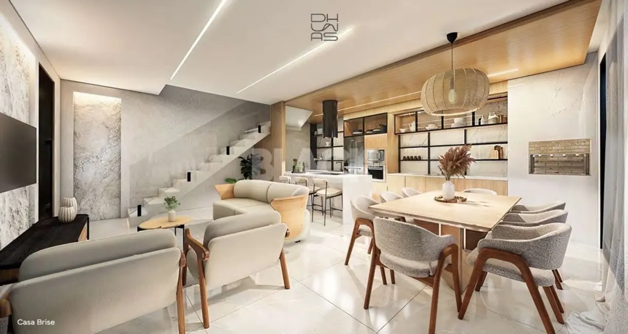 Foto 4 de Casa de Condomínio com 3 quartos à venda, 183m2 em Passo De Torres - SC