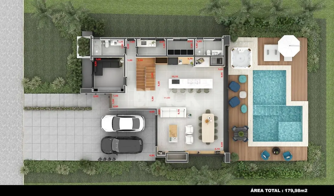 Foto 5 de Casa de Condomínio com 4 quartos à venda, 180m2 em Torres - RS