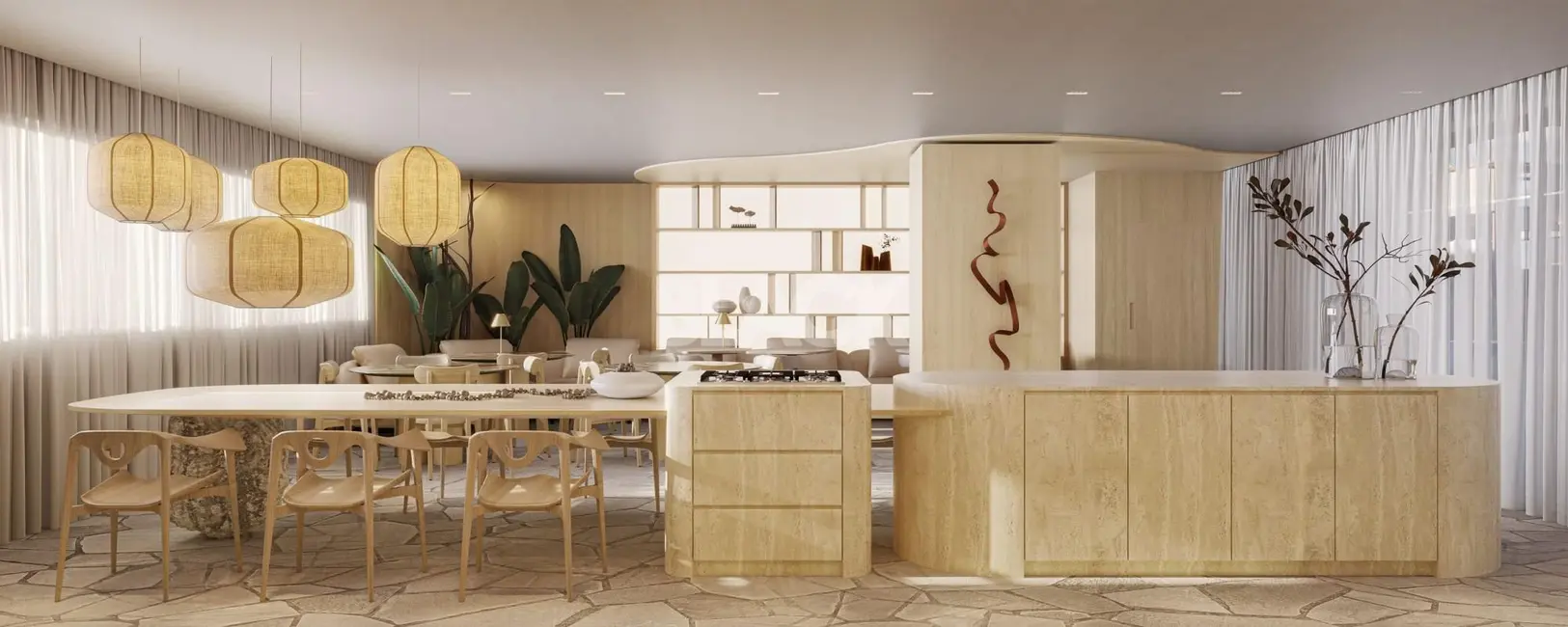 Apartamento com 3 quartos à venda, 203m2 em Torres - RS - imagem 9 Foto 9 de Apartamento com 3 quartos à venda, 203m2 em Torres - RS