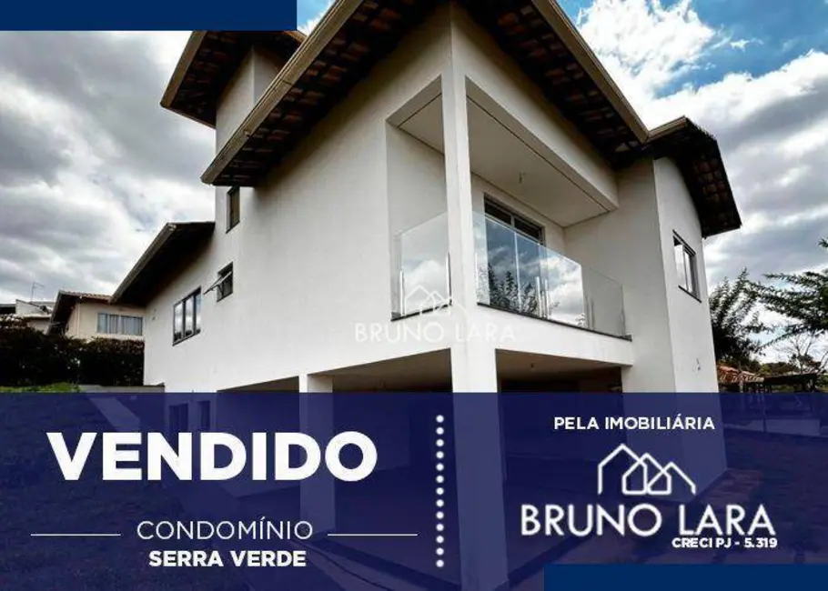 Foto 1 de Casa de Condomínio com 4 quartos à venda, 1000m2 em Igarape - MG