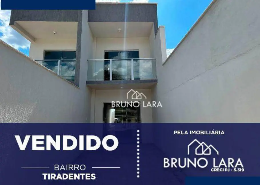 Foto 1 de Casa com 2 quartos à venda, 100m2 em Teixeirinha, Betim - MG