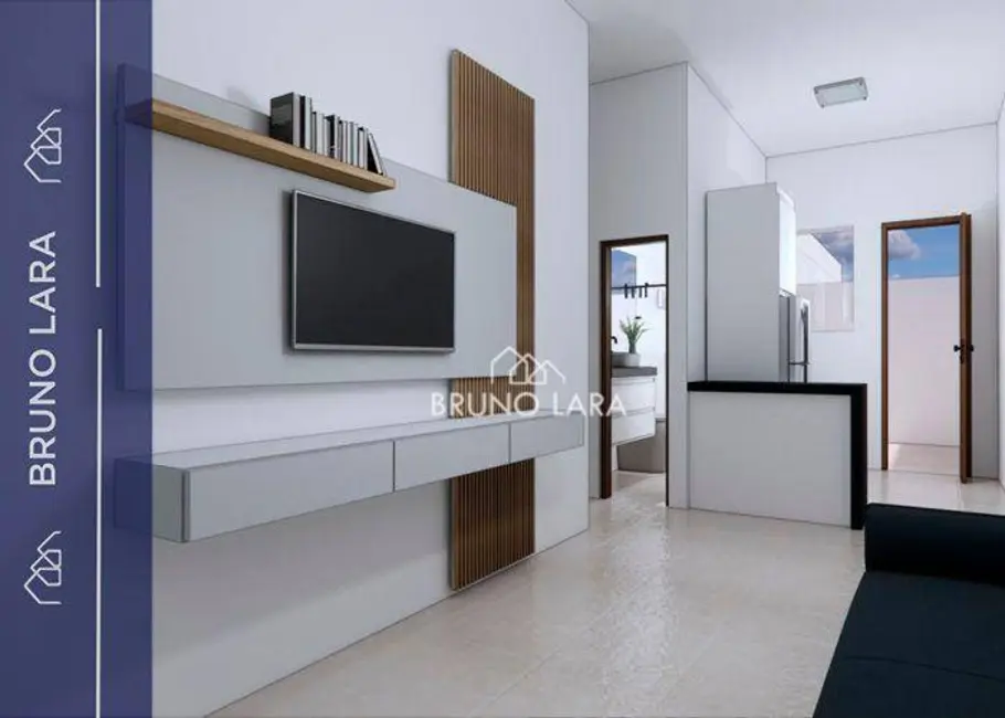 Foto 1 de Casa com 2 quartos à venda, 50m2 em Sao Joaquim De Bicas - MG