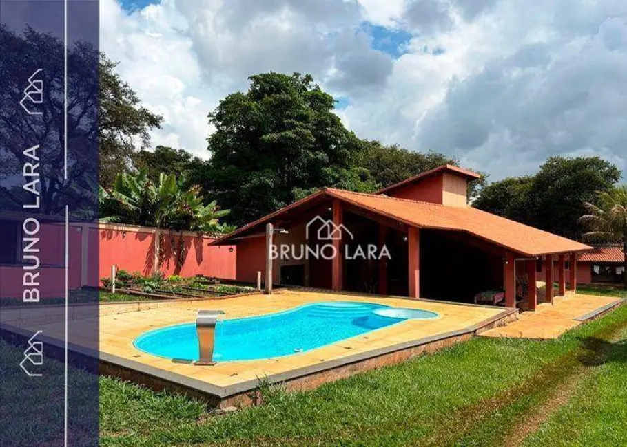 Foto 1 de Sítio / Rancho com 4 quartos à venda, 1630m2 em Igarape - MG