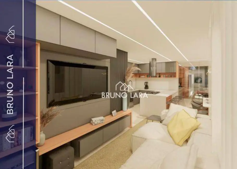 Foto 1 de Casa com 3 quartos à venda, 95m2 em Betim - MG