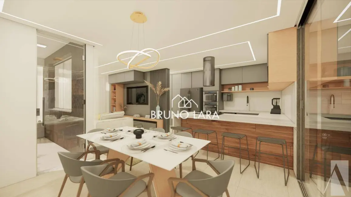 Foto 3 de Casa com 3 quartos à venda, 135m2 em Betim - MG