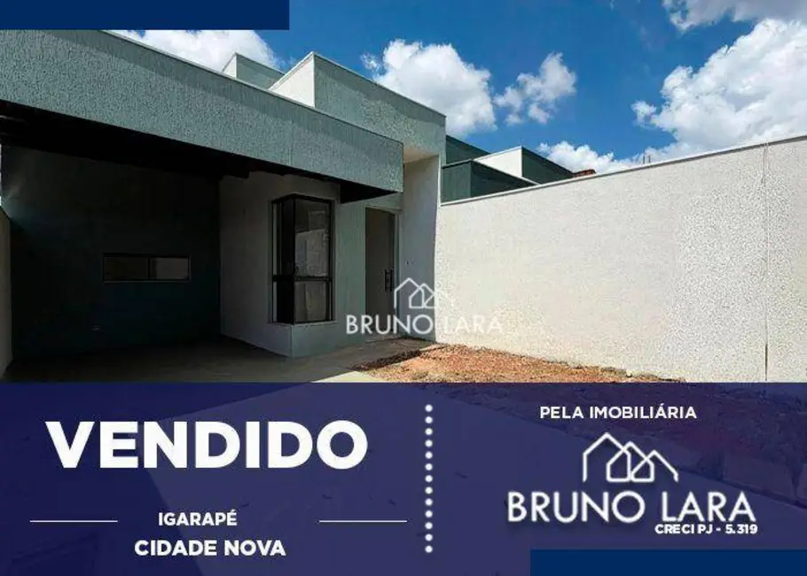 Foto 1 de Casa com 3 quartos à venda, 180m2 em Igarape - MG