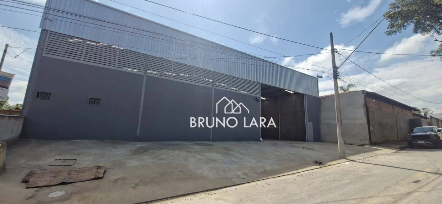 Foto 2 de Armazém / Galpão para alugar, 1200m2 em Jardim Primavera (Bandeirinhas), Betim - MG