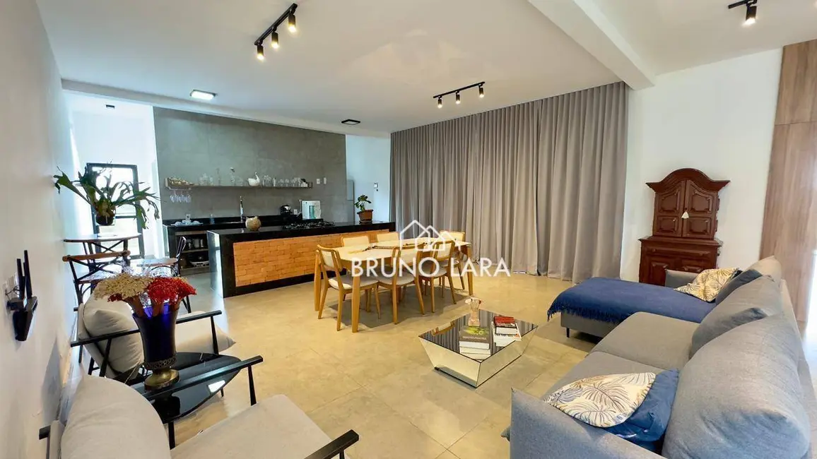 Foto 4 de Casa de Condomínio com 3 quartos à venda, 1000m2 em Igarape - MG