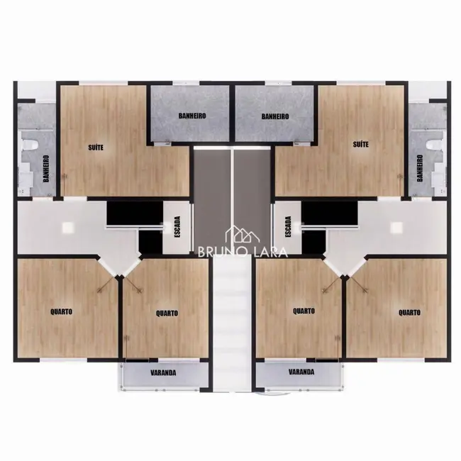 Foto 8 de Casa com 3 quartos à venda, 150m2 em Betim - MG