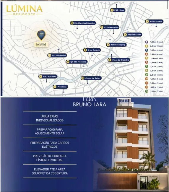 Apartamento com 3 quartos à venda, 360m2 em Guarujá, Betim - MG - imagem 2 Foto 2 de Apartamento com 3 quartos à venda, 360m2 em Guarujá, Betim - MG