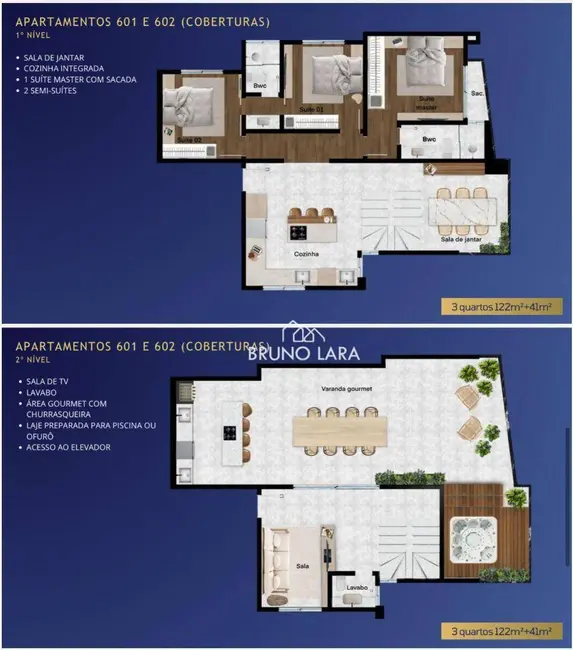 Apartamento com 3 quartos à venda, 360m2 em Guarujá, Betim - MG - imagem 9 Foto 9 de Apartamento com 3 quartos à venda, 360m2 em Guarujá, Betim - MG