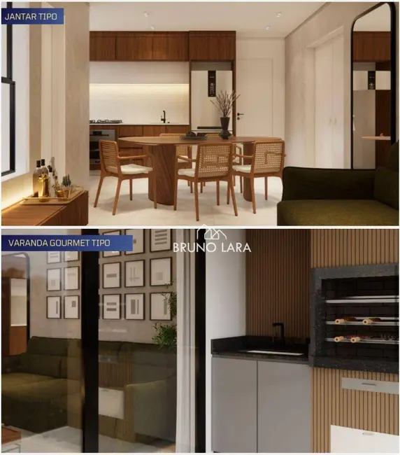 Apartamento com 3 quartos à venda, 360m2 em Guarujá, Betim - MG - imagem 6 Foto 6 de Apartamento com 3 quartos à venda, 360m2 em Guarujá, Betim - MG