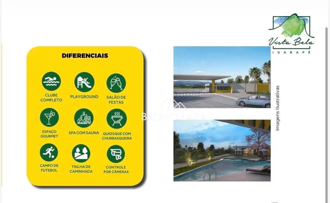 Foto 5 de Terreno / Lote à venda, 1220m2 em Igarape - MG