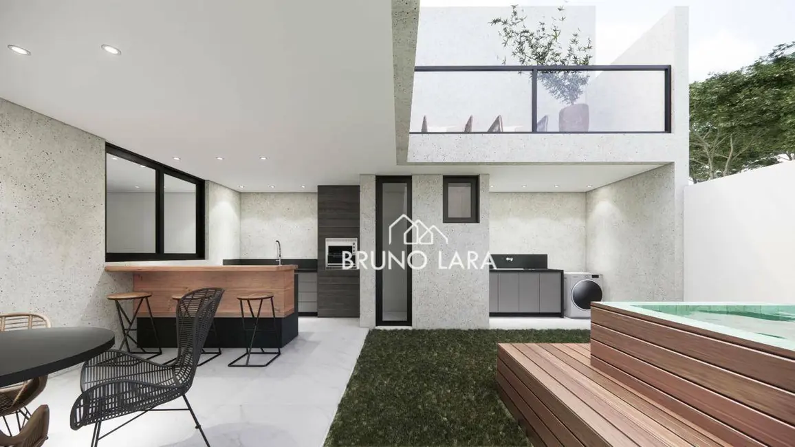 Foto 5 de Casa com 3 quartos à venda, 120m2 em Senhora das Graças, Betim - MG