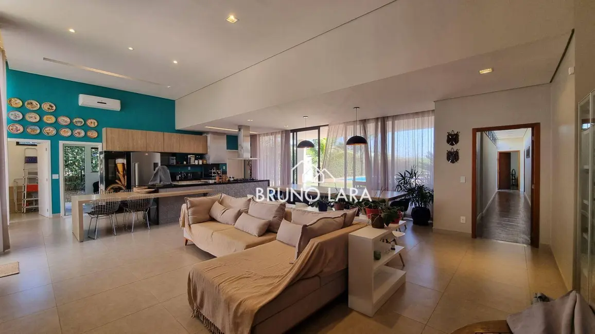 Foto 5 de Casa de Condomínio com 4 quartos para alugar, 2200m2 em Igarape - MG