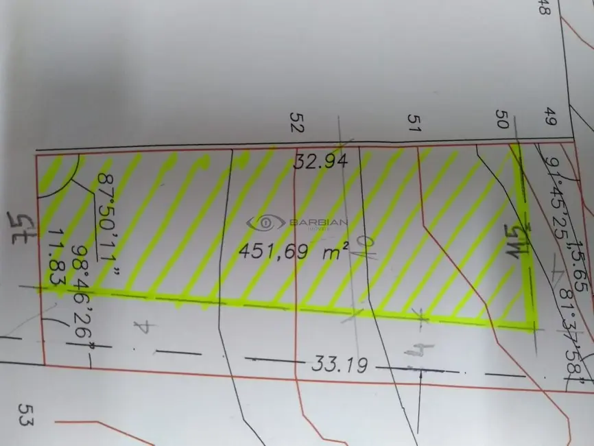Foto 4 de Terreno / Lote à venda, 458m2 em Centro, Santa Cruz Do Sul - RS