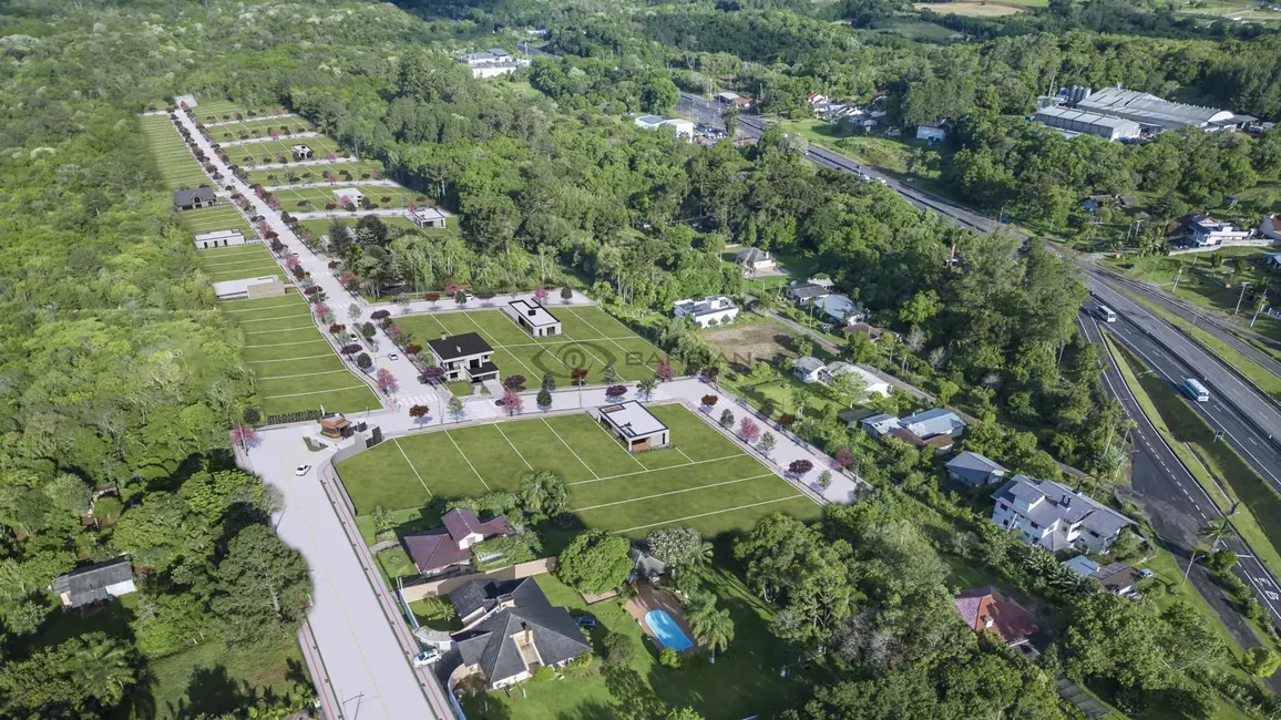 Foto 2 de Terreno / Lote à venda, 307m2 em Linha Santa Cruz, Santa Cruz Do Sul - RS