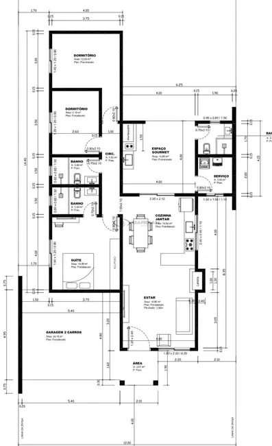 Casa com 3 quartos à venda, 152m2 em Country, Santa Cruz Do Sul - RS - imagem 5 Foto 5 de Casa com 3 quartos à venda, 152m2 em Country, Santa Cruz Do Sul - RS