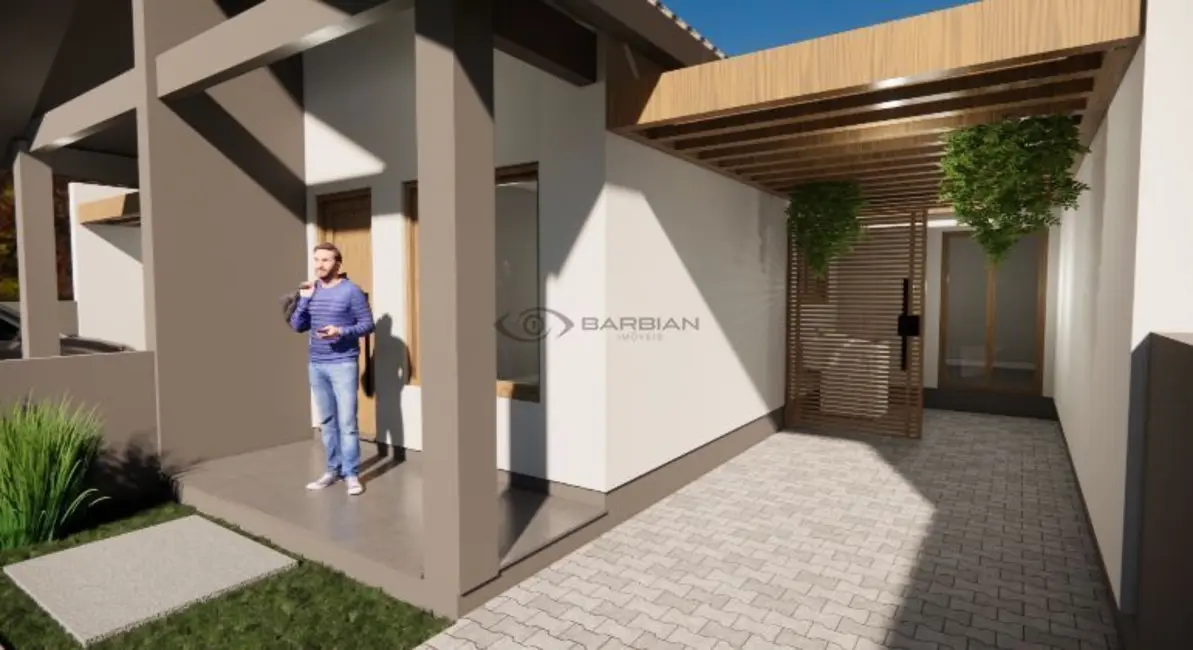 Casa com 2 quartos à venda, 72m2 em Country, Santa Cruz Do Sul - RS - imagem 3 Foto 3 de Casa com 2 quartos à venda, 72m2 em Country, Santa Cruz Do Sul - RS