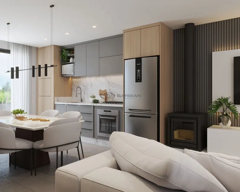 Sobrado com 2 quartos à venda, 103m2 em Santo Inácio, Santa Cruz Do Sul - RS - imagem 8 Foto 8 de Sobrado com 2 quartos à venda, 103m2 em Santo Inácio, Santa Cruz Do Sul - RS