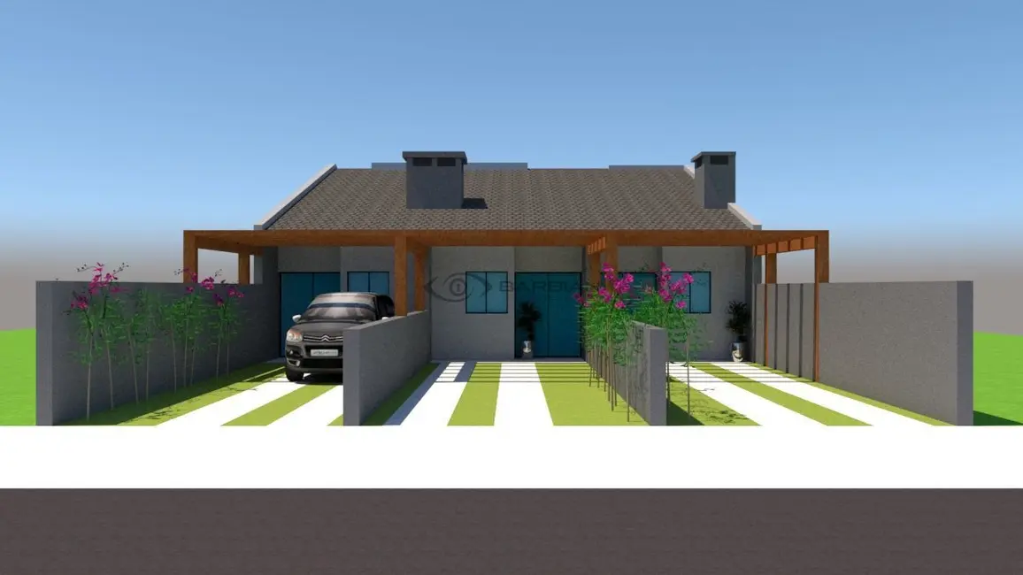 Foto 1 de Casa com 1 quarto à venda, 48m2 em Country, Santa Cruz Do Sul - RS