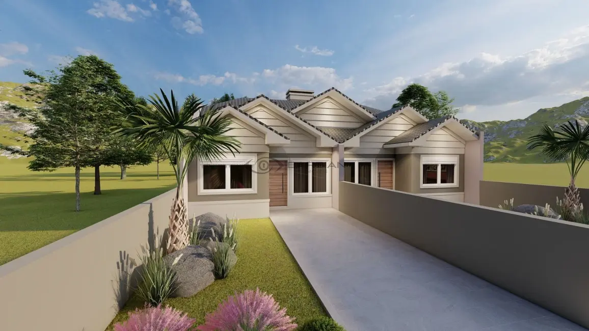 Foto 1 de Casa com 2 quartos à venda, 73m2 em Linha Santa Cruz, Santa Cruz Do Sul - RS