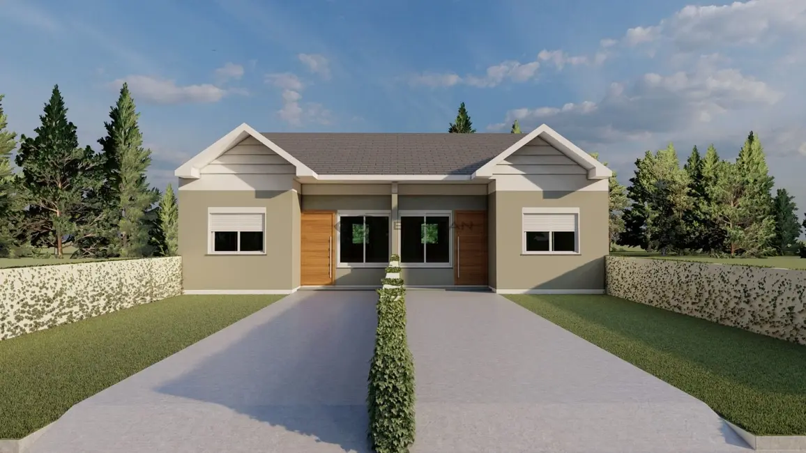 Casa com 2 quartos à venda, 55m2 em Country, Santa Cruz Do Sul - RS - imagem 1 Foto 1 de Casa com 2 quartos à venda, 55m2 em Country, Santa Cruz Do Sul - RS