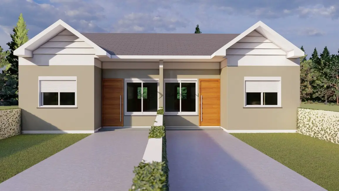 Casa com 2 quartos à venda, 55m2 em Country, Santa Cruz Do Sul - RS - imagem 2 Foto 2 de Casa com 2 quartos à venda, 55m2 em Country, Santa Cruz Do Sul - RS