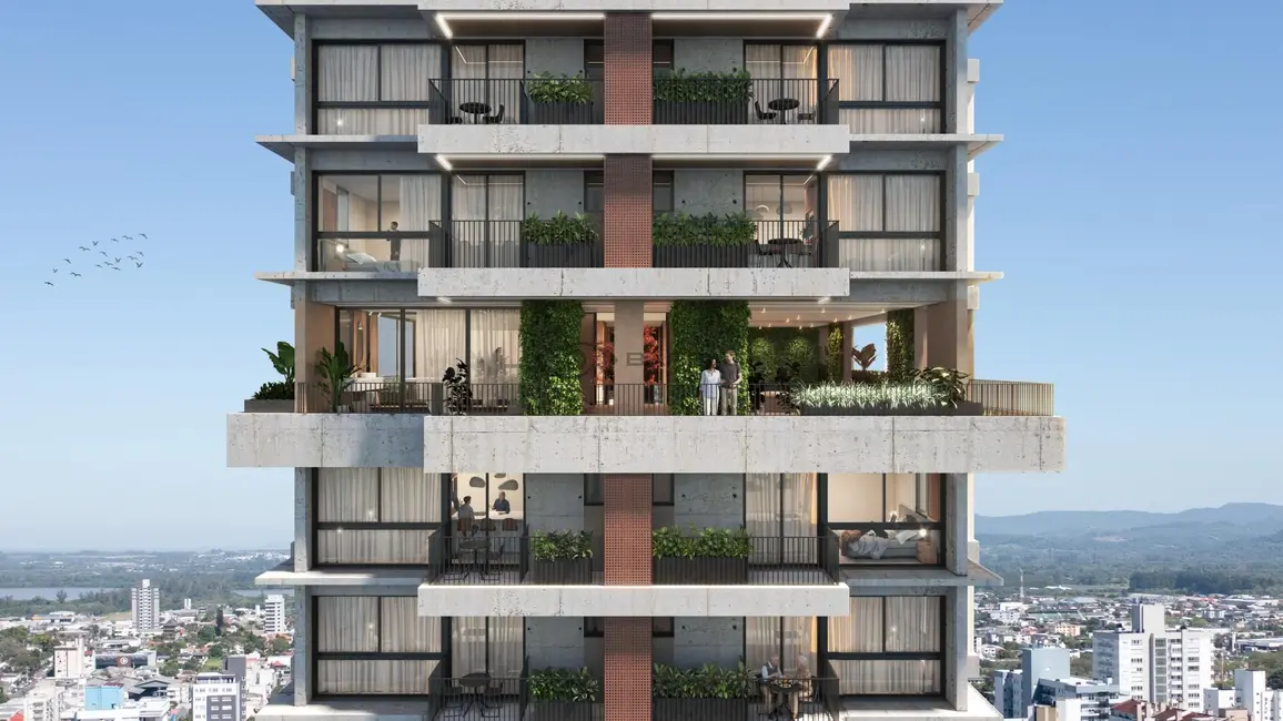 Foto 1 de Apartamento com 1 quarto à venda, 45m2 em Centro, Santa Cruz Do Sul - RS