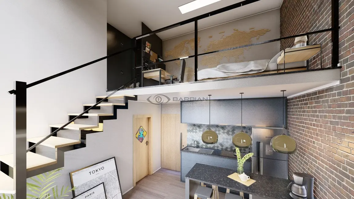 Foto 2 de Apartamento com 1 quarto à venda, 42m2 em Universitário, Santa Cruz Do Sul - RS